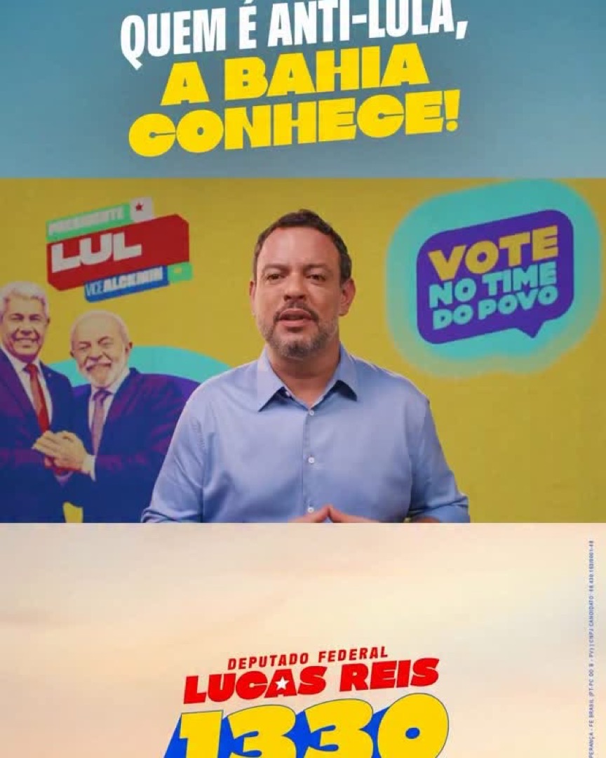 [AD05] [POST] [SALVADOR - A Bahia sabe muito bem quem é do time de Lula e quem é anti-Lula]